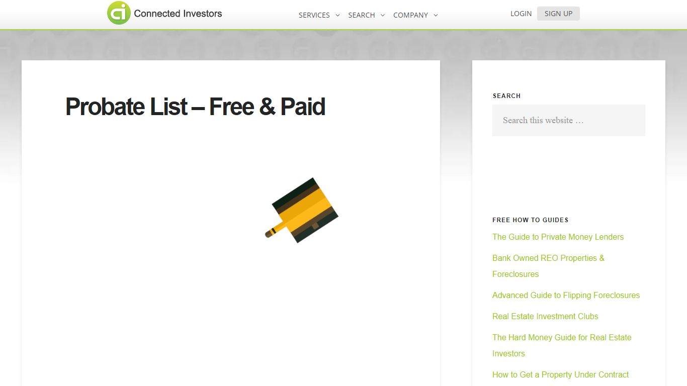 Probate List – Free & Paid - Connected Investors Blog